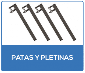 Patas y pletinas