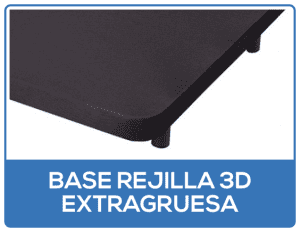 Base rejilla 3D extragruesa