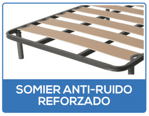 Somier anti-ruido reforzado