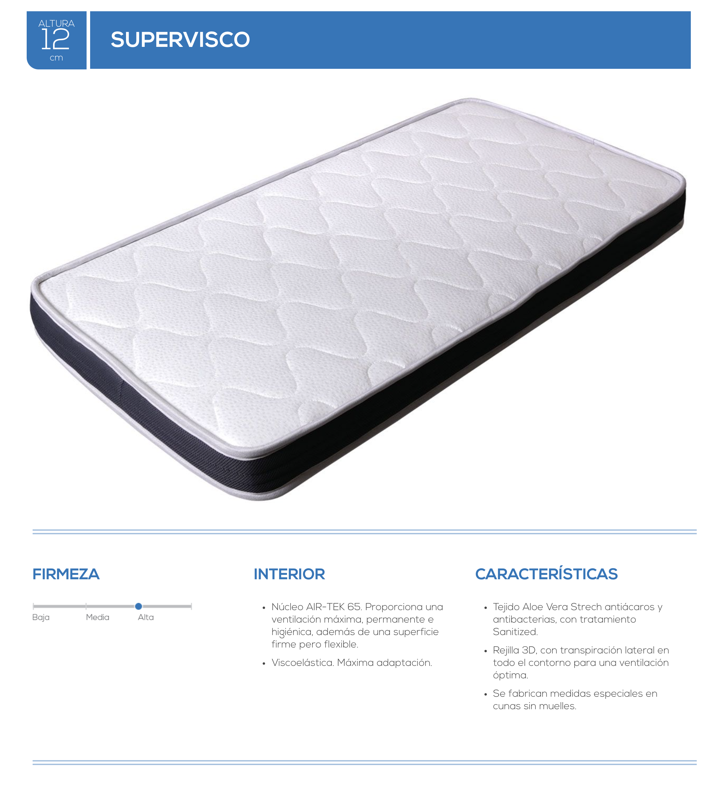 Supervisco colchón